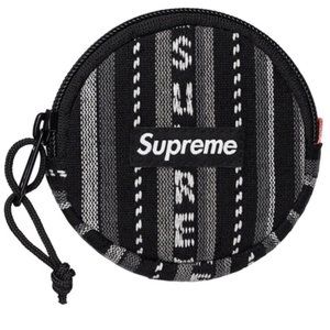 Supreme Woven Stripe Coin Pouch